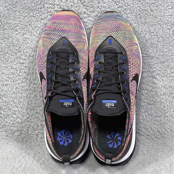 Nike Air Max Flyknit Racer Mens Size 11 Running Shoes Sneakers Multi-Color - Picture 5 of 9